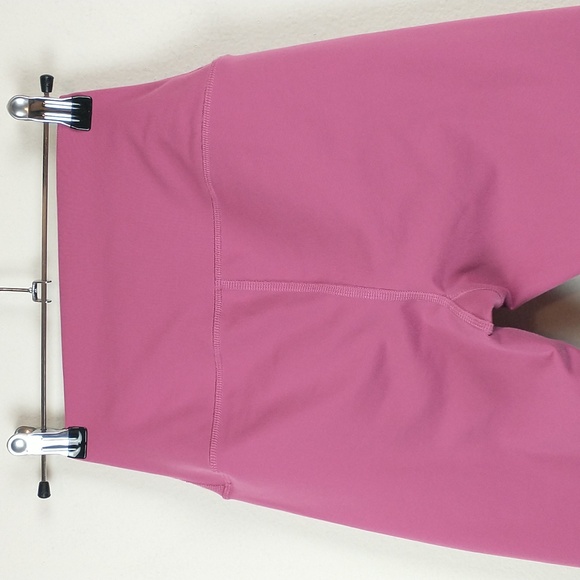 Alo Yoga Airbrush Leggings Womens XS Pink High Rise Full Length - Picture 5 of 9